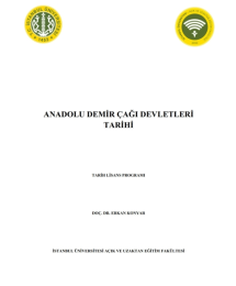 Anadolu Demir Çağı Devletleri Tarihi