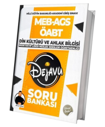 2025 ÖABT Din Kültürü ve Ahlak Bilgisi Dejavu Soru Bankası TKM Akademi