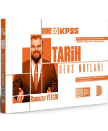 2026 KPSS Tarih Ders Notları Benim Hocam Yayınları