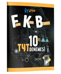 KR Plus Fizik-Kimya-Biyoloji FKB 10`lu TYT Denemesi