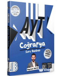 AYT Coğrafya Tamamı Video Çözümlü Soru Bankası Benim Hocam Yayınları