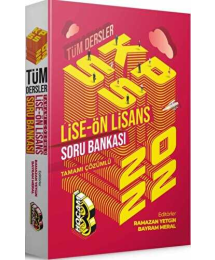 2022 KPSS Lise Ön Lisans Tamamı Çözümlü Tüm Dersler Soru Bankası