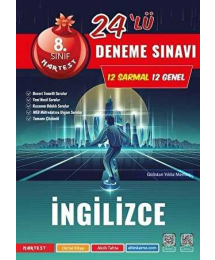 8. Sınıf İngilizce Mod 24 Deneme Nartest Yayınları