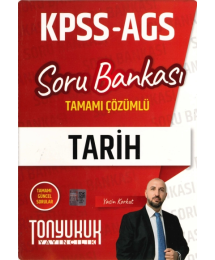 2026 KPSS AGS Tarih Tamamı Çözümlü Soru Bankası Tonyukuk Yayıncılık