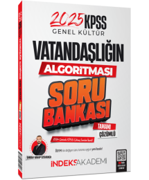 2025 KPSS Vatandaşlık Vatandaşlığın Algoritması Soru Bankası Çözümlü İndeks Akademi Yayıncılık İndeks Akademi