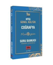 2022 KPSS Genel Yetenek Genel Kültür MUHTEŞEM COĞRAFYA Soru Bankası 