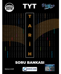 TYT Tarih Soru Bankası Oksijen Yayınları