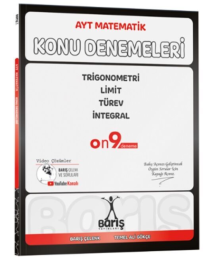 AYT Matematik Trigonometri Limit Türev İntegral Konu Denemeleri Barış Yayınları