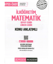İLKÖĞRETİM MATEMATİK SOYUT CEBİR - LİNEER CEBİR KONU ANLATIMLI