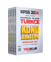 Ortaöğretim-Önlisans Türkçe Konu Anlatımlı Modüler Set