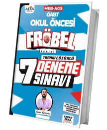ÖABT MEB-AGS Okul Öncesi Öğretmenliği FRÖBEL 7 Deneme Çözümlü TKM Akademi