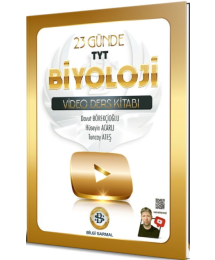 TYT Biyoloji 23 Günde Video Ders Kitabı Bilgi Sarmal