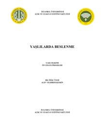 Yaşlılarda Beslenme