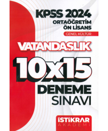 VATANDAŞLIK 10*15 DENEME SINAVI