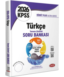 2026 KPSS Türkçe Hibrit Plus Ultra Serisi Karekod Çözümlü Soru Bankası Data Yayınları