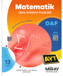 AYT Matematik Ders Anlatım Fasikülleri Miray Yayınları