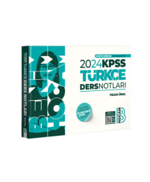 2024 KPSS Türkçe Ders Notları