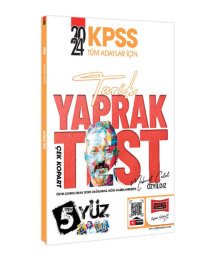2024 KPSS Tüm Adaylar İçin 5Yüz Tarih Çek Kopart Yaprak Test