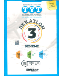 TYT DEKATLON 3 DENEME