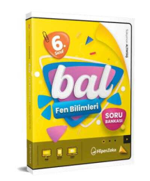 6. Sınıf BAL Fen Bilimleri Soru Bankası Hiper Zeka Yayınları