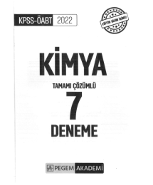 TAMAMI ÇÖZÜMLÜ 7 DENEME