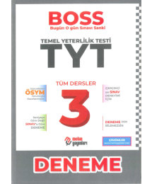 TYT Tüm Dersler BOSS 3 Deneme