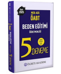 2025 ÖABT MEB-AGS Beden Eğitimi Öğretmenliği 5 Deneme Çözümlü Öğreti Akademi