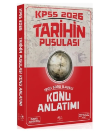 2026 KPSS Tarihin Pusulası Konu Anlatımı İsmail Adıgüzel CBA Yayınları