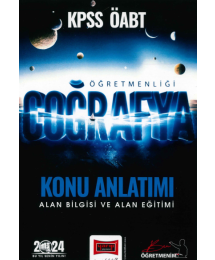 COĞRAFYA ÖĞRETMENLİĞİ KONU ANLATIMI ALAN BİLGİSİ-ALAN EĞİTİMİ