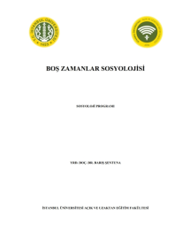 Boş Zamanlar Sosyolojisi