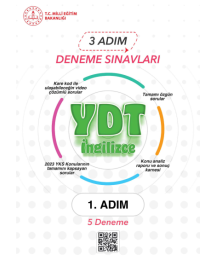 3 ADIM DENEME SINAVLARI YDT İNGİLİZCE 1. ADIM