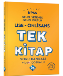 LİSE-ÖNLİSANS TEK KİTAP SORU BANKASI VİDEO ÇÖZÜMLÜ (TÜM DERSLER)