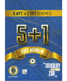 TYT AYT Eşit Ağırlık 5ayt+1tyt Sarmal Deneme