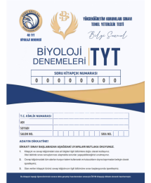 TYT BİYOLOJİ DENEMELERİ 40*6