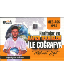 2025 MEB AGS KPSS Mehmet Eğit Haritalar ve Hafıza Teknikleriyle Coğrafya Eğit Akademi