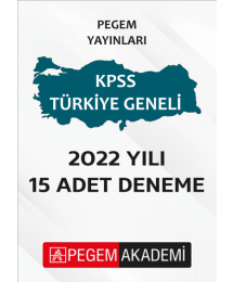 PEGEM 15 ADET DENEME
